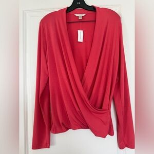Banana Republic Vibrant Red Women's Blouse